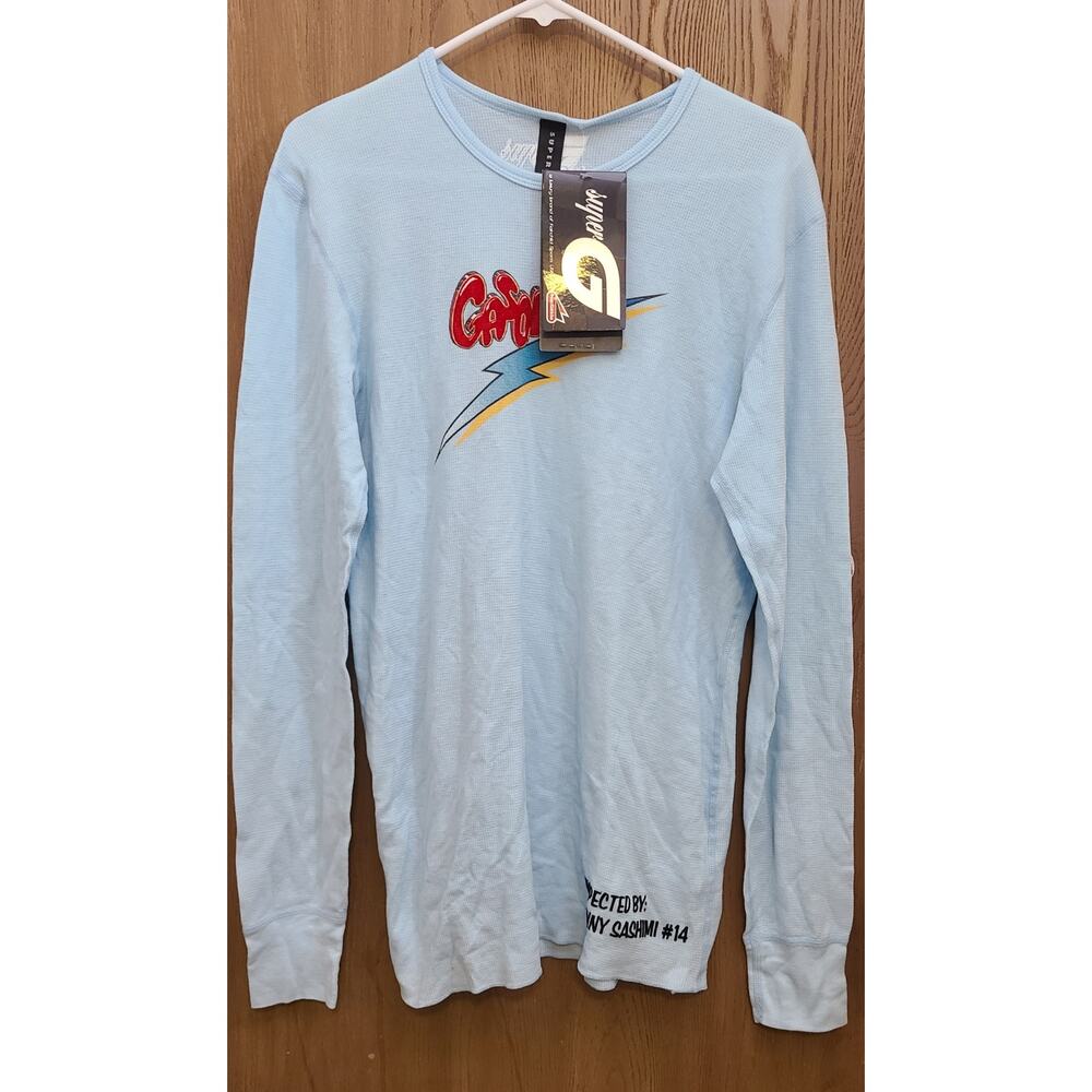 NEW Gasoline Shirt Super G Thermal Johnny Sashimi Hein Geriche L Motorcycle